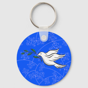 Dove designs key ring