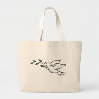 Dove designs large tote bag