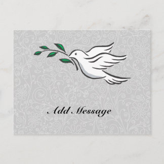Dove designs postcard