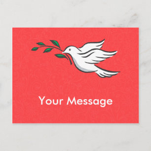 Dove designs postcard