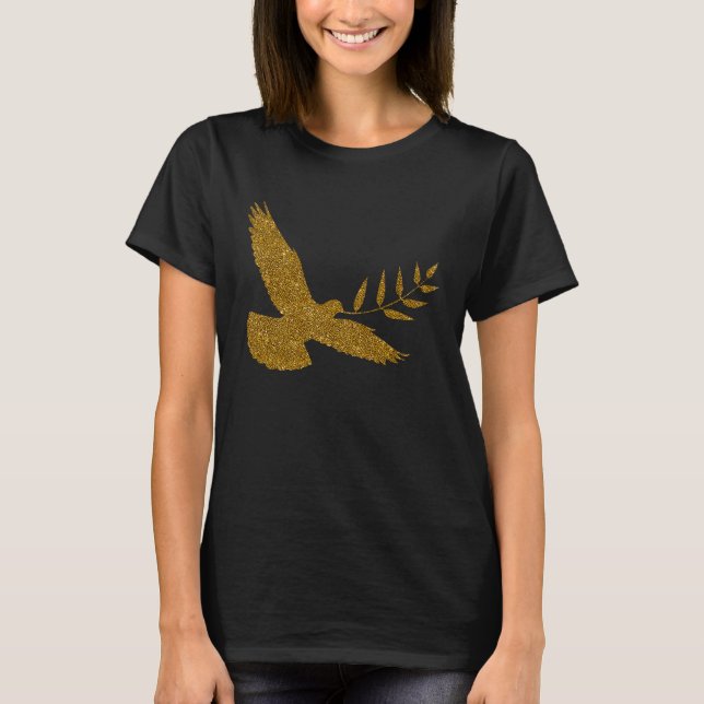 Dove  For Women Girl Pigeon Bird Animal T-Shirt (Front)