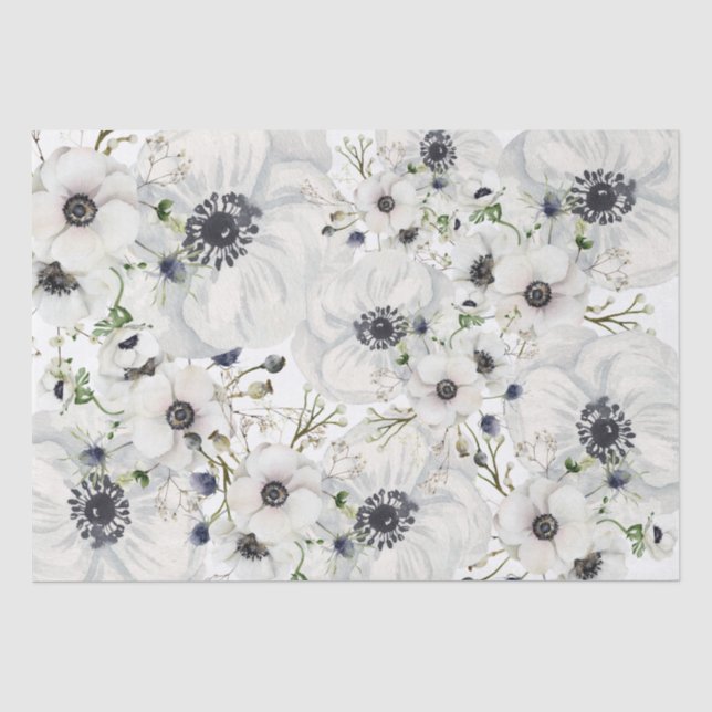 Dove Grey Phantasy Tissue Paper (Front)