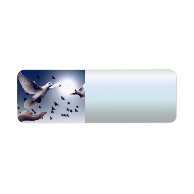Dove Hand Trust Return Address Label (Front)