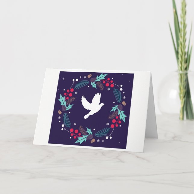 Dove Holiday Card (Front)