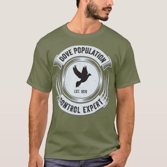 Dove Hunting Funny Upland Bird Hunter  Gift T-Shirt (Front)