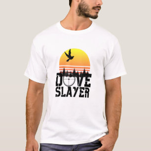Dove Hunting Vintage Sunset Dove Hunting Dove Slay T-Shirt