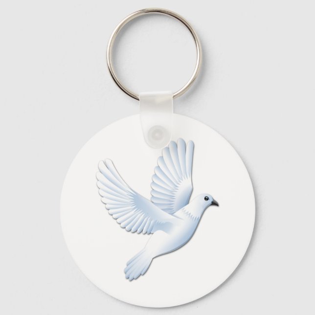 Dove Key Ring (Front)