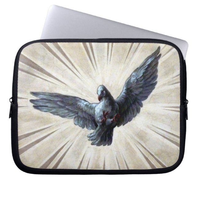 dove laptop sleeve (Front)