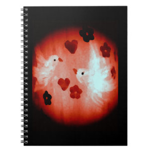 Dove Love Birds Notebook