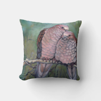 Dove Love Pillow Two Dove companions