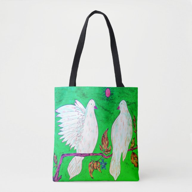 Dove Love Tote Bag (Front)