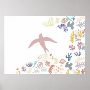 Dove Matisse Art Elements Print