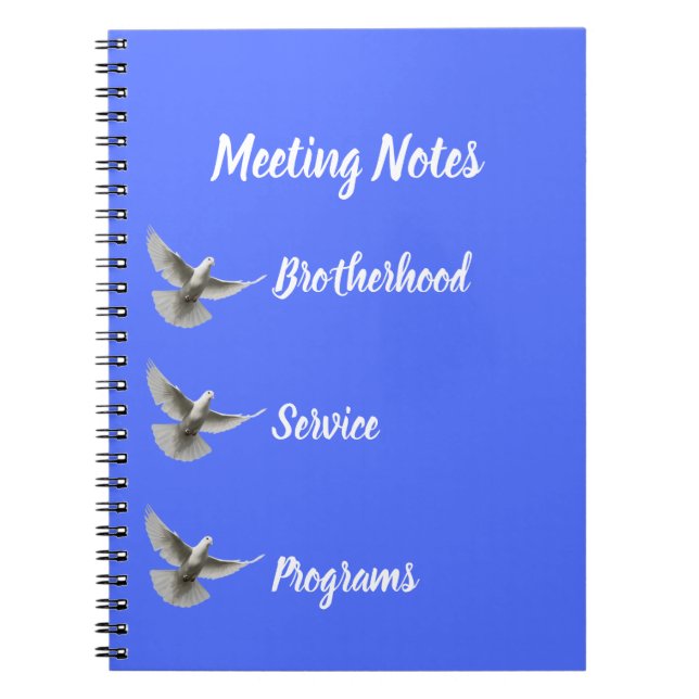 Dove Notebook | Mahogany Vida (Front)