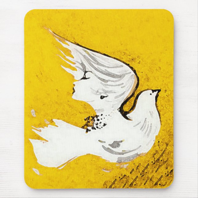 Dove of a Women~  Mousepad (Front)
