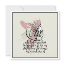 Dove Of Hope Card