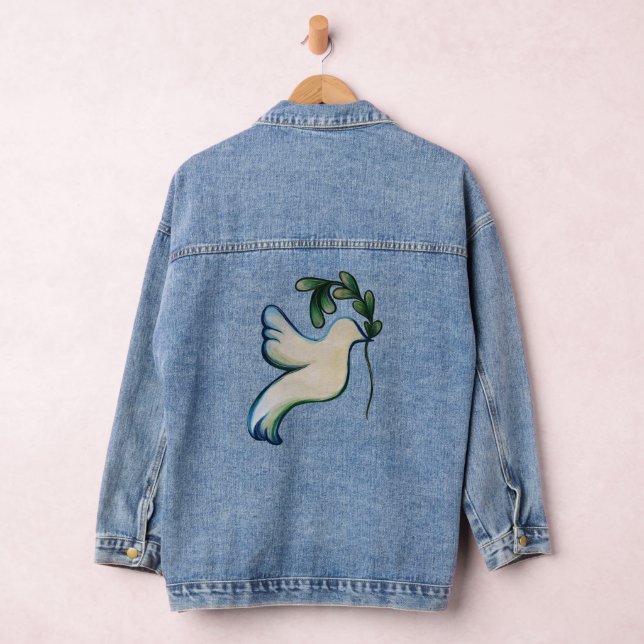 Dove of Hope Denim Jacket (Hangar)