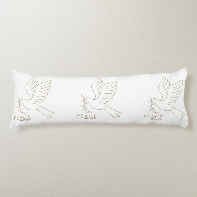 Dove of peace body cushion (Front)