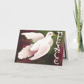 Dove of Peace Christmas Card