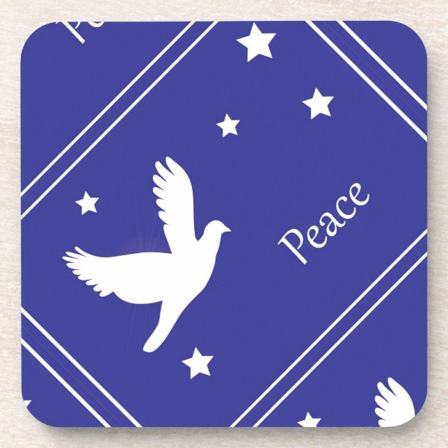 dove of peace coaster (Front)