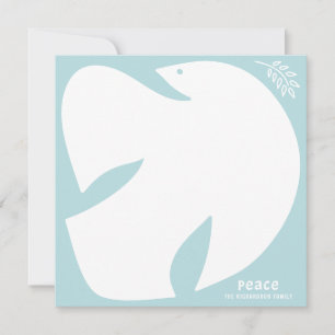 Dove of Peace - Frost Greeting Card