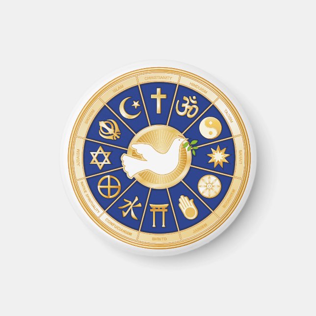 Dove of Peace Magnet (Front)