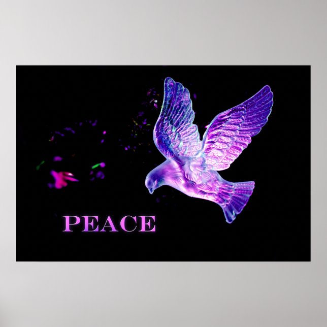 Dove of peace poster (Front)