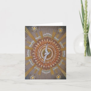Dove of the Holy Spirit Holiday Card