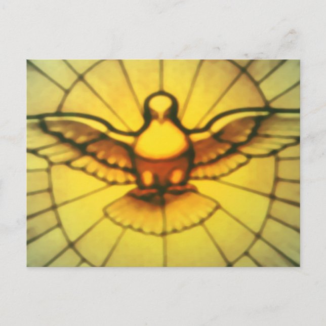 Dove of the Holy Spirit Postcard (Front)