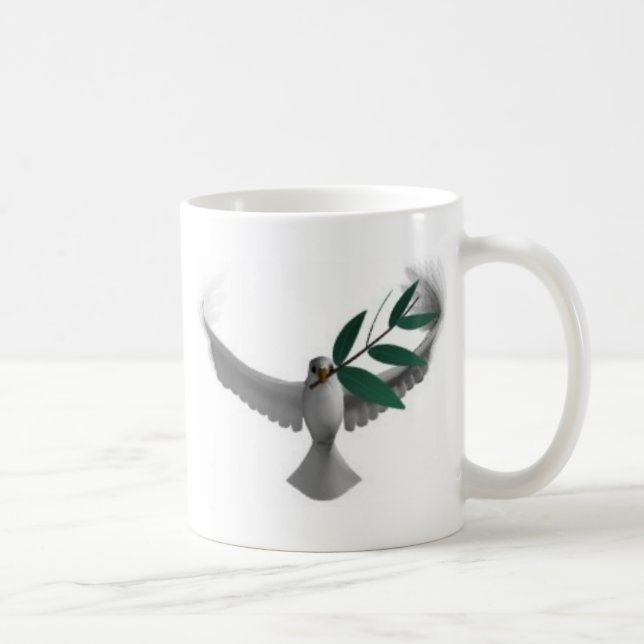 Dove-olivebranch Coffee Mug (Right)