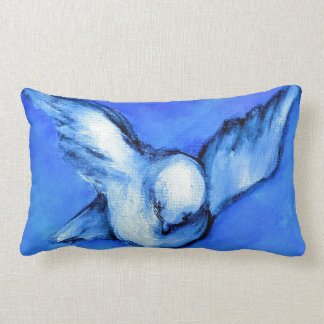 Dove-Original Art by SQ Streater Lumbar Cushion