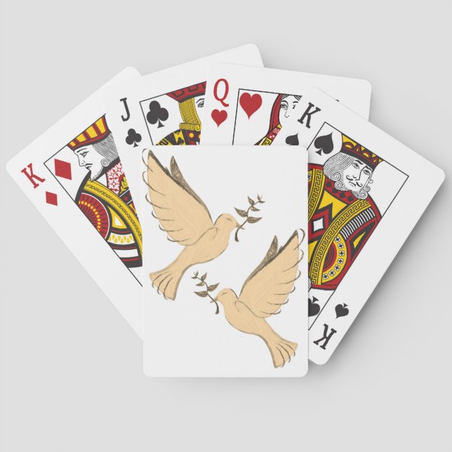 Dove Playing Card Deck (Back)