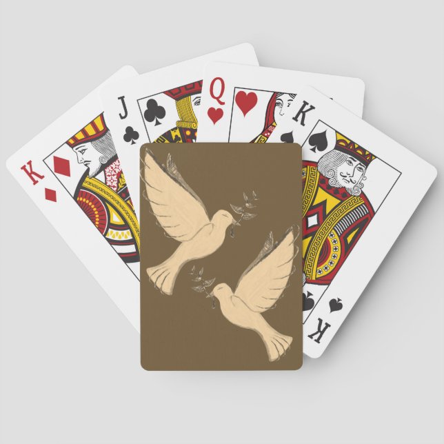 Dove Playing Card Deck (Back)