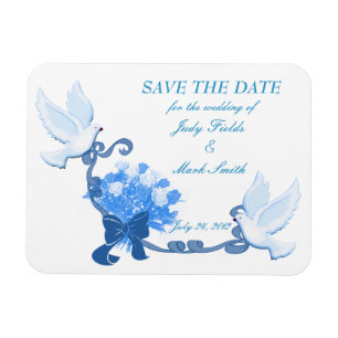 Dove Save The Date Magnet