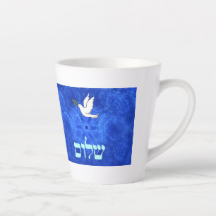 Dove - Shalom Latte Mug