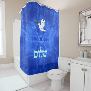 Dove - Shalom Shower Curtain