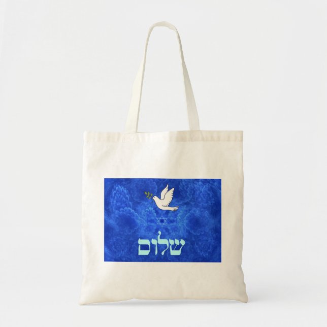 Dove - Shalom Tote Bag (Front)