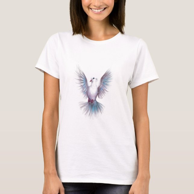 dove sticker T-Shirt (Front)
