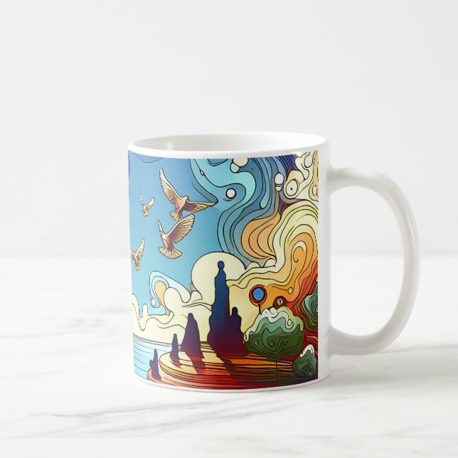 DOVE UTOPIA COFFEE MUG (Right)