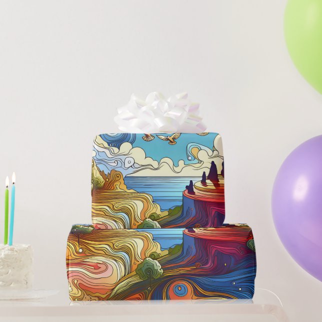 DOVE UTOPIA WRAPPING PAPER (Party Gifts)