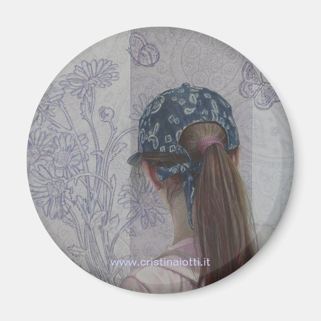 dove volano le farfalle magnet (Front)