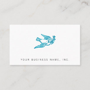 Dove with Branch Business Card