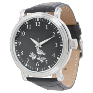 Dove with children watch