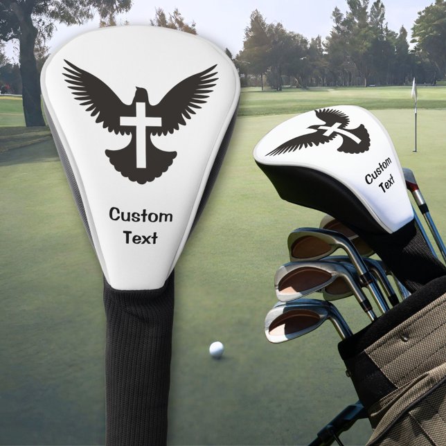 Dove with Cross Golf Head Cover (Creator Uploaded)