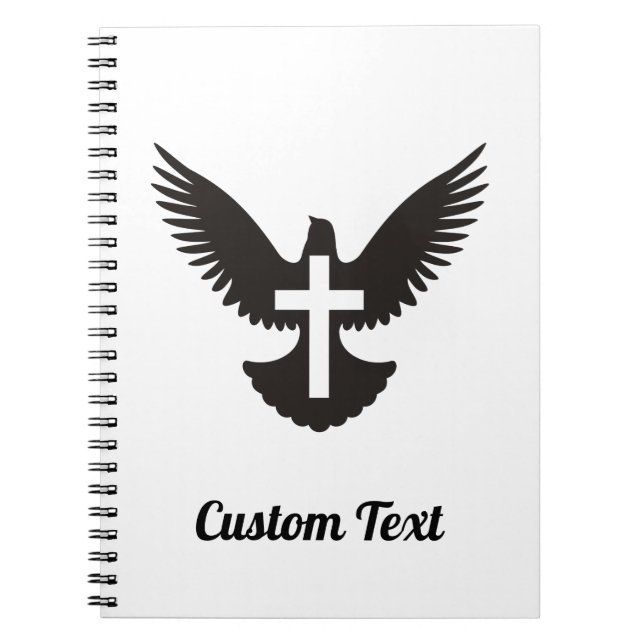 Dove with Cross Notebook (Front)