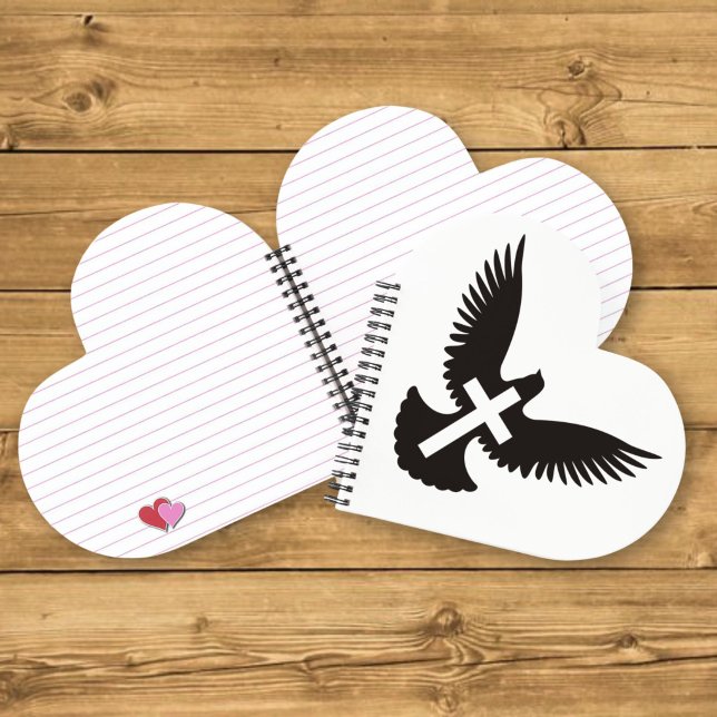Dove with Cross Notebook (Creator Uploaded)