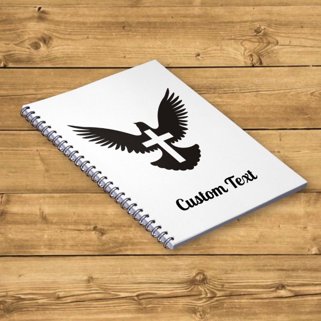 Dove with Cross Notebook (Creator Uploaded)
