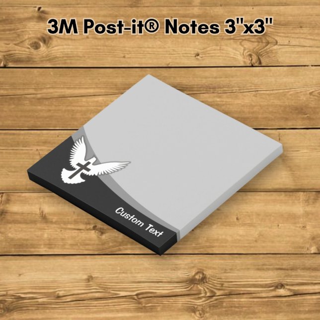 Dove with Cross Post-it Notes (Creator Uploaded)