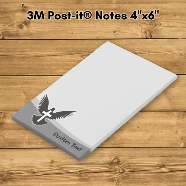 Dove with Cross Post-it Notes (Creator Uploaded)