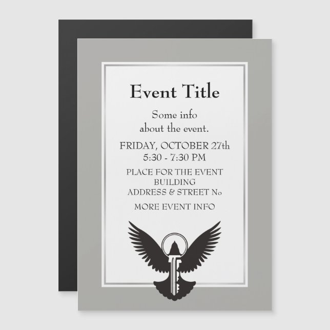 Dove with Key (Front/Back)