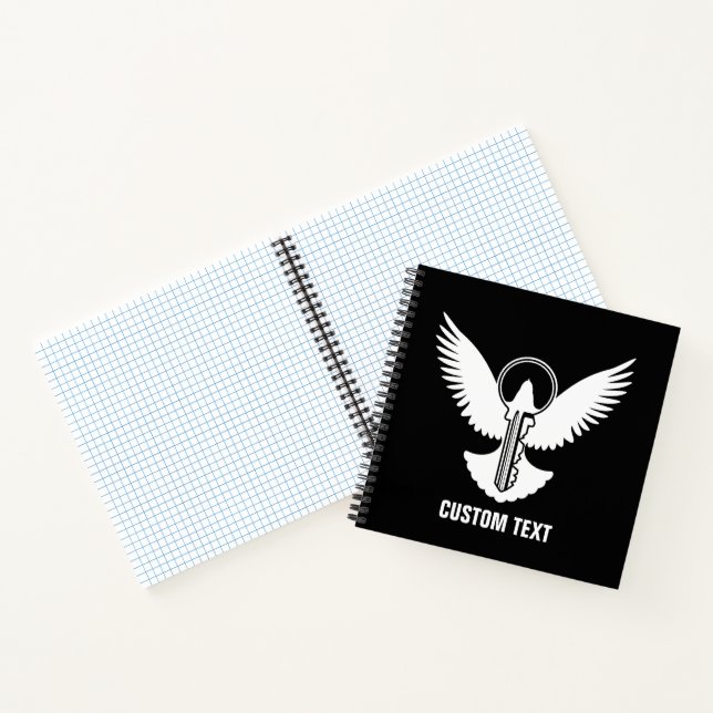 Dove with Key Notebook (Inside)